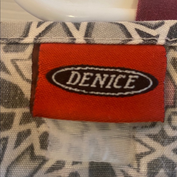 Stylish Women's Geometric Print Uniform Scrub Top with Pants Set - Picture 6 of 8